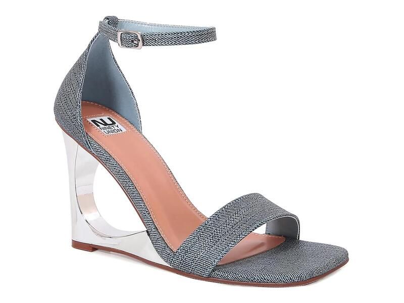 ナインティユニオン レディース シューズ サンダル Ninety UnionSky Sandal Blue Denim Fabric デニム