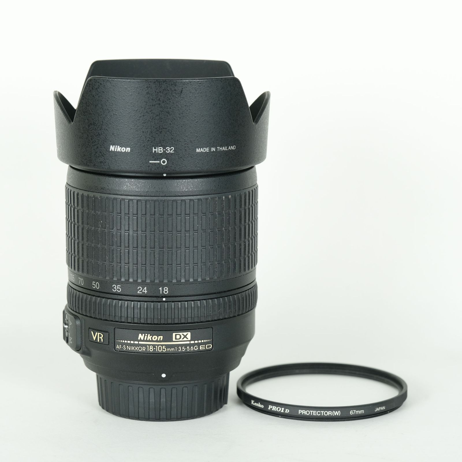 [並品 | フィルター付] Nikon AF-S DX NIKKOR 18-105mm F3.5-5.6G ED VR | ニコンFマウント