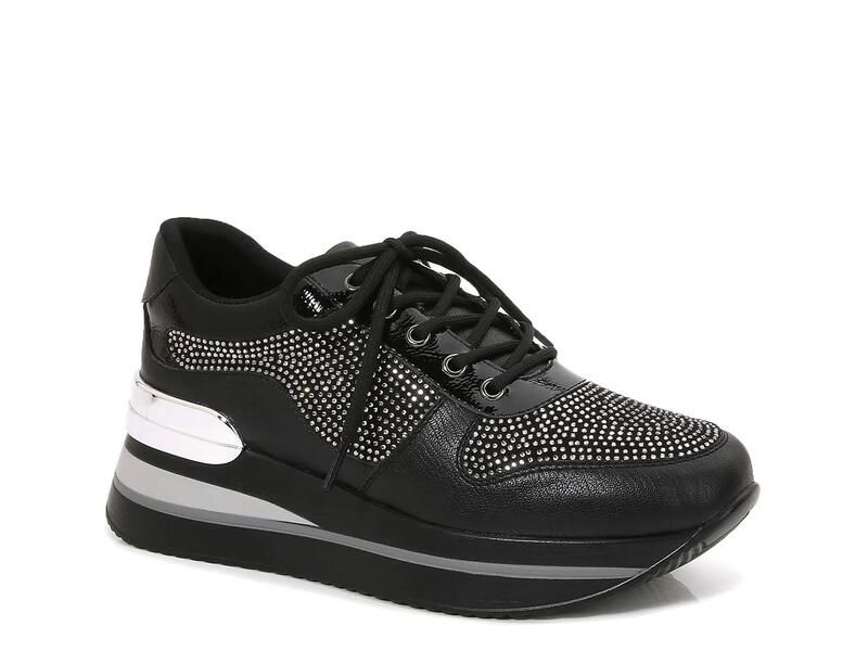 ナインティユニオン レディース シューズ スニーカー Ninety UnionDallas Wedge Sneaker Womens Black ブラック