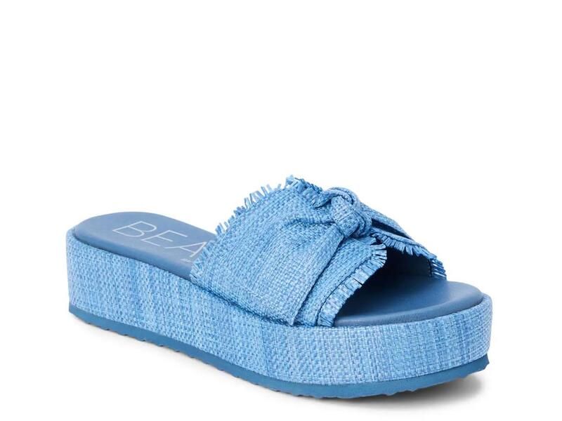 ビーチバイマティス レディース シューズ サンダル プラットフォーム Beach by MatisseSunda Platform Sandal Blue ブルー