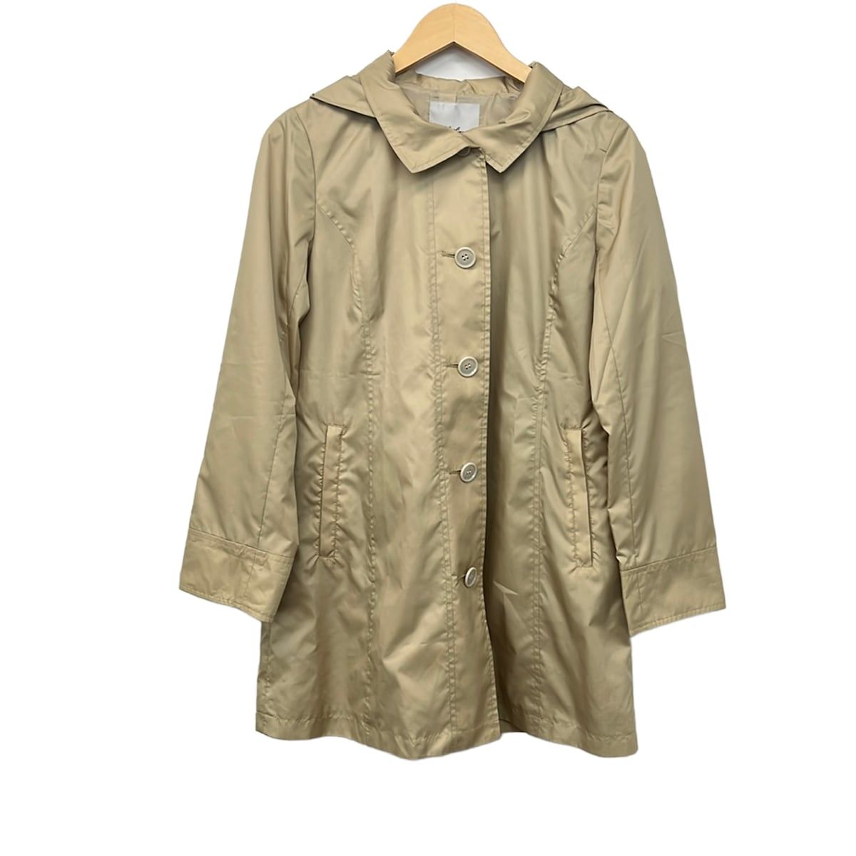 Leilian(レリアン) コート サイズ11 M レディース美品 - ベージュ 長袖/オールシーズン