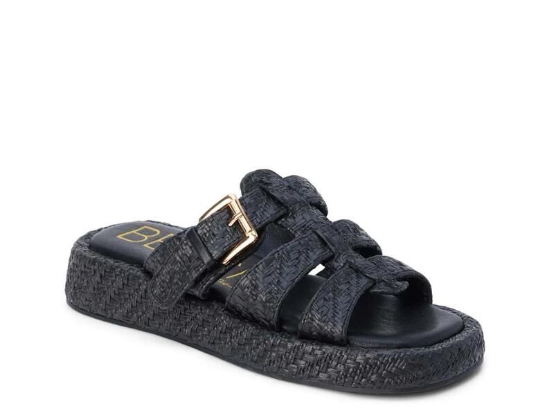 ビーチバイマティス レディース シューズ サンダル プラットフォーム Beach by MatisseCiao Platform Sandal Black Raffia ブラック