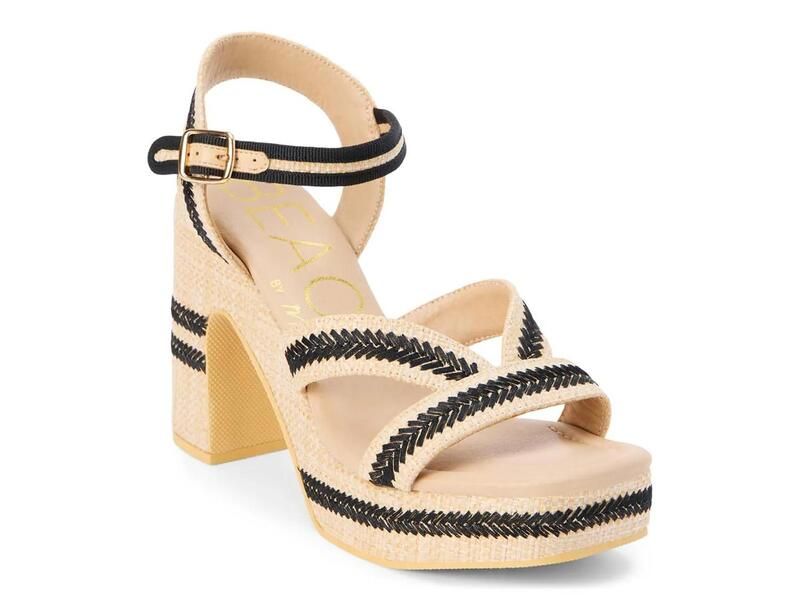 ビーチバイマティス レディース シューズ サンダル プラットフォーム Beach by MatisseAdelaide Platform Sandal NaturalBlack ブラック