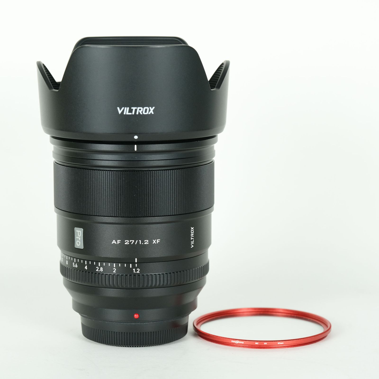 美品 | フィルター付] VILTROX AF 27mm F1.2 Pro (フジフイルムX用