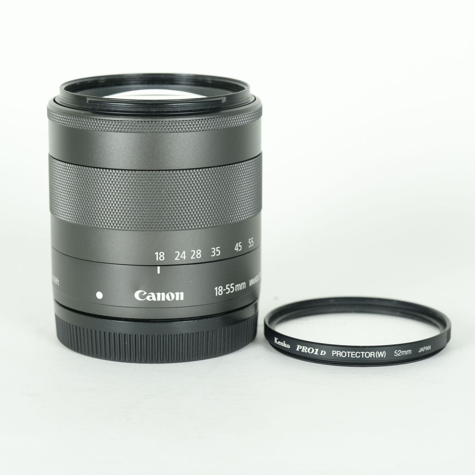 [並品 | フィルター付] Canon EF-M18-55mm F3.5-5.6 IS STM | Canon EF-Mマウント