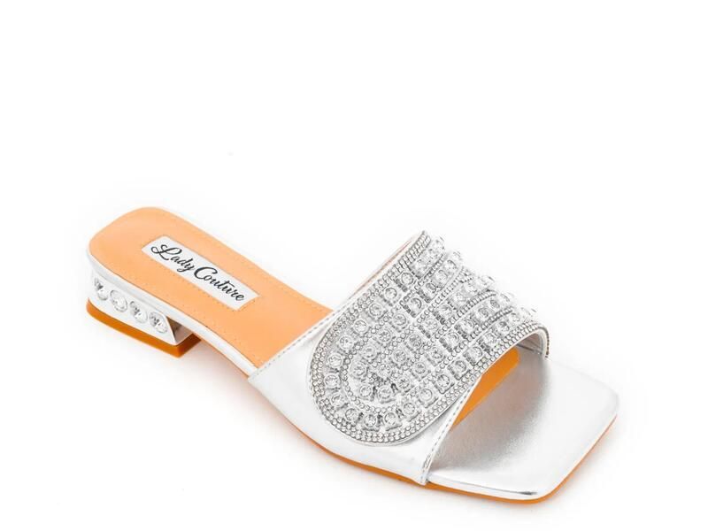 レディクチュール レディース シューズ サンダル Lady CoutureIvy Sandal Silver Metallic シルバー
