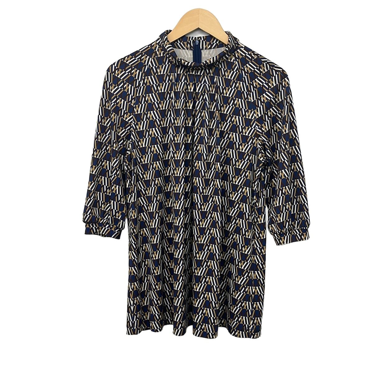 Leilian(レリアン) チュニック サイズ11 M レディース美品 - ネイビー