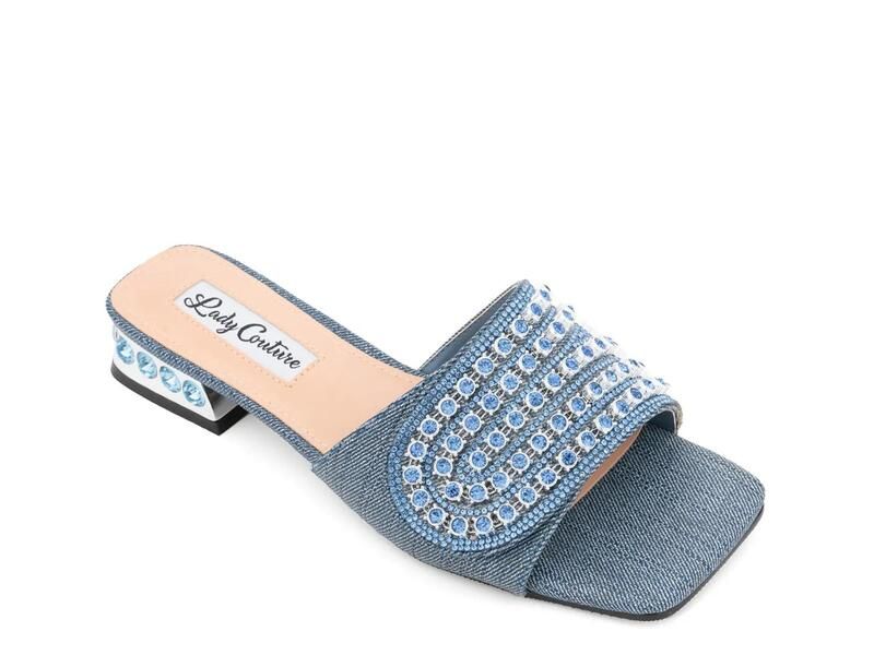 レディクチュール レディース シューズ サンダル Lady CoutureIvy Sandal Blue Denim デニム
