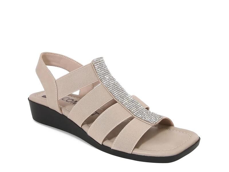 ナインティユニオン レディース シューズ サンダル Ninety UnionSunset Wedge Sandal Taupe トープ