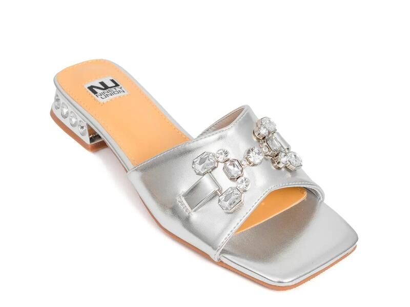ナインティユニオン レディース シューズ サンダル Ninety UnionCharm Sandal Silver Metallic シルバー