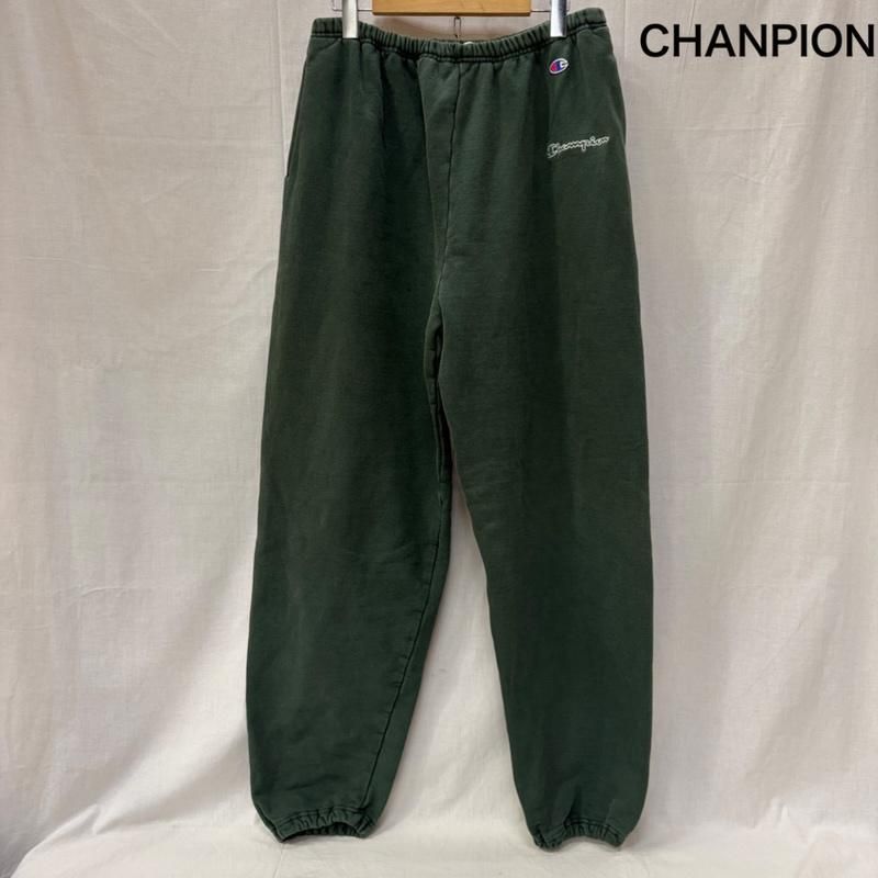チャンピオン 90s champion reverse weave USA製 スウェットパンツ ロゴ刺繍 green L メンズ L ISItems【USED】【古着】【中古】50161167
