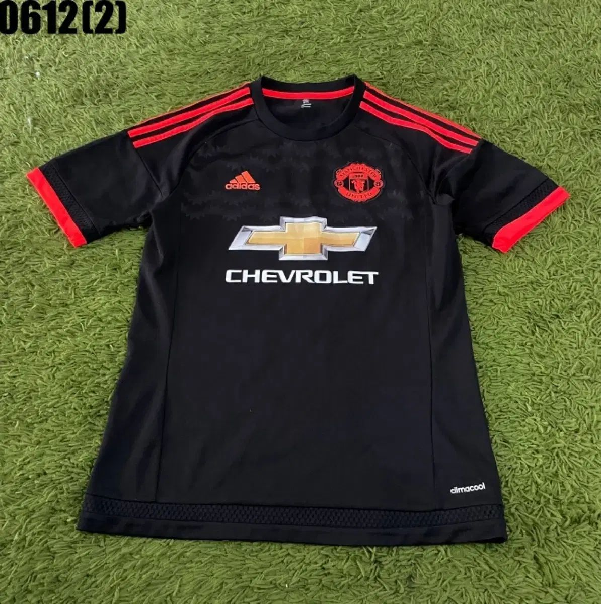 アディダス マンチェスター ユナイテッド ジャージ ブラック/レッド