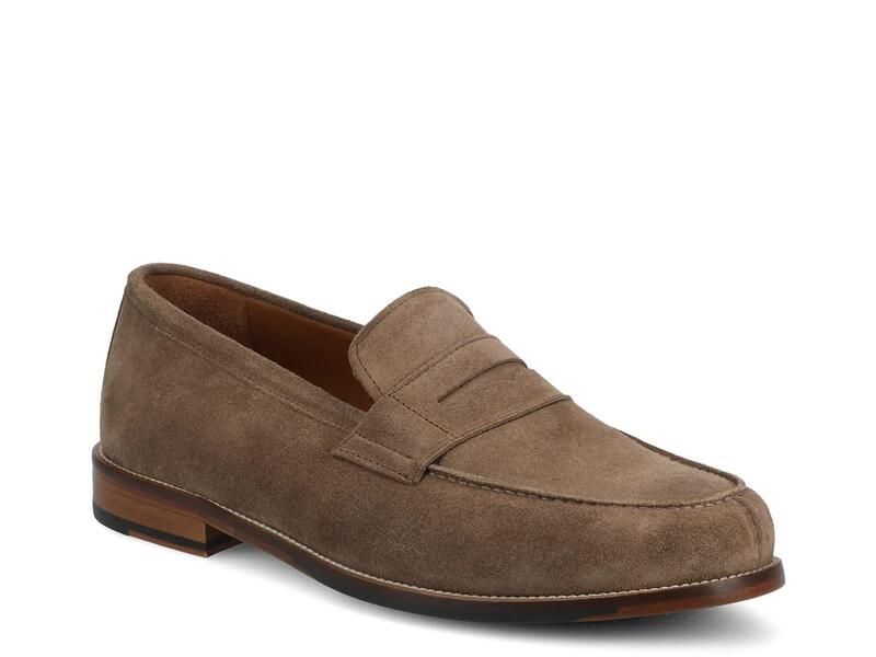 タフト メンズ シューズ スリッポン・ローファー TAFTSterling Loafer Light Brown Suede ブラウン