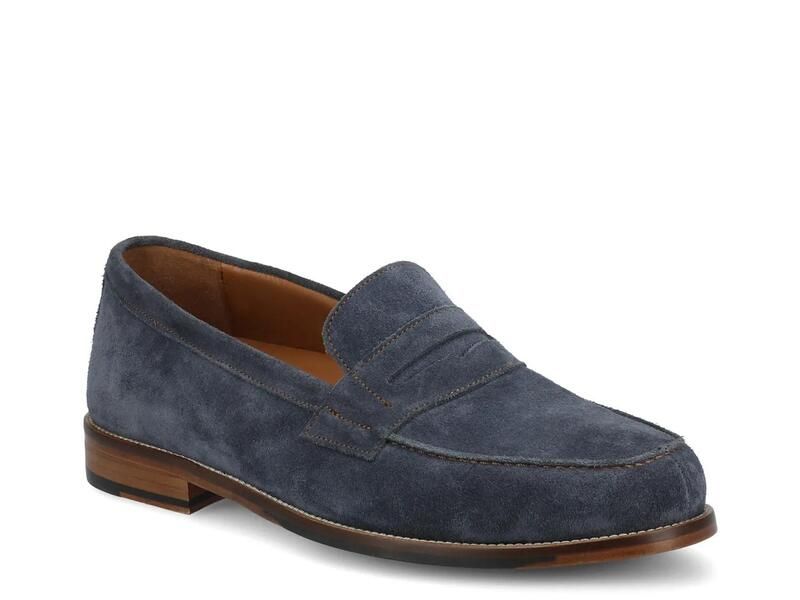 タフト メンズ シューズ スリッポン・ローファー TAFTSterling Loafer Dark Blue Suede ブルー