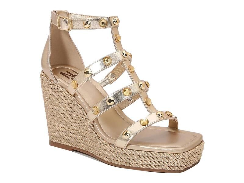 ナインティユニオン レディース シューズ サンダル Ninety UnionPanda Wedge Sandal Gold Metallic Synthetic ゴールド 20,610円