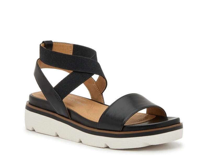 クラウンヴィンテージ レディース シューズ サンダル Crown VintageJess Wedge Sandal Black ブラック