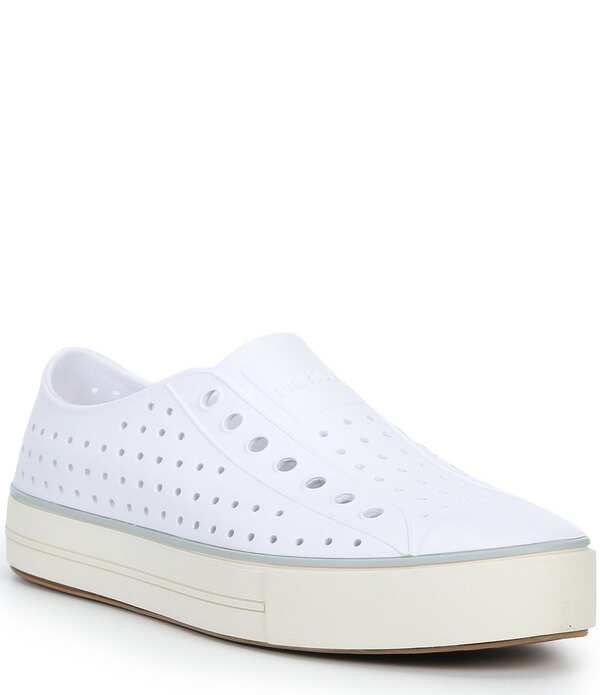 ネイティブ シューズ レディース ボトムス カジュアルパンツ Native Shoes Womens Jefferson Arc Wander Slip On Shoeshell WhiteWhisp