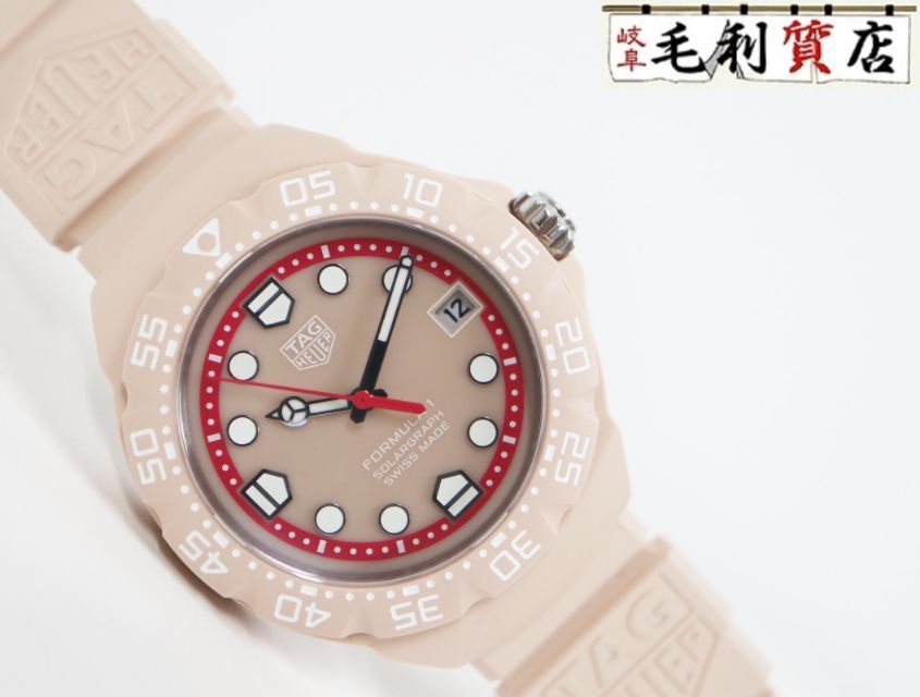 タグホイヤー TAG HEUER フォーミュラ1 ソーラーグラフ 38 mm WBY1165.FT8115 未使用品 ユニセックス 時計