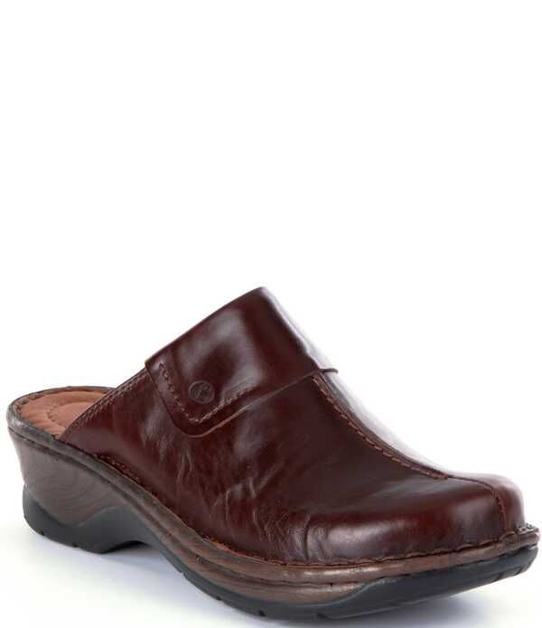 ジョセフセイベル レディース シューズ サンダル レザー Josef Seibel Caroleather Clogs Marone