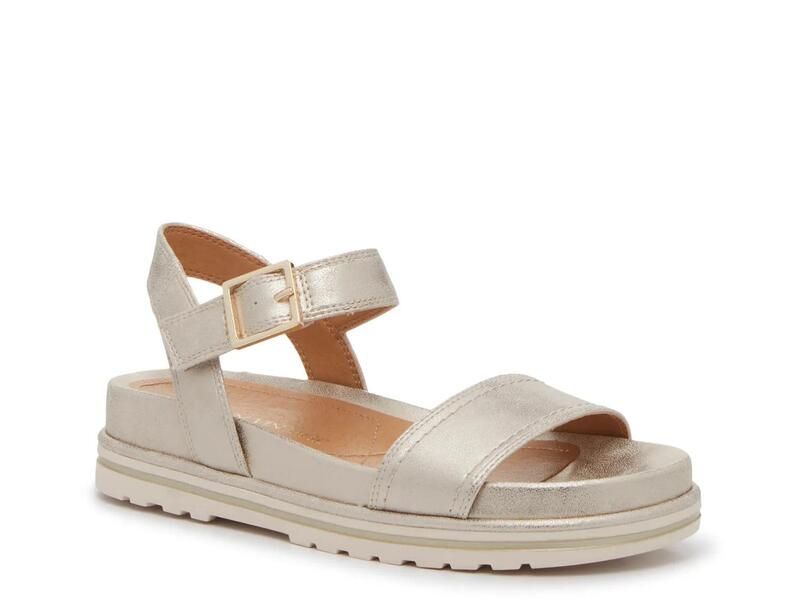 クラウンヴィンテージ レディース シューズ サンダル プラットフォーム Crown VintageXeyla Platform Sandal Silver Metallic シルバー