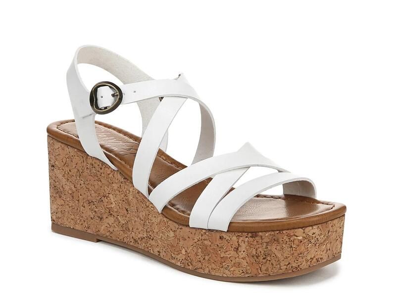 ブローフィッシュマリブ レディース シューズ サンダル Blowfish MalibuAurora Wedge Sandal White ホワイト