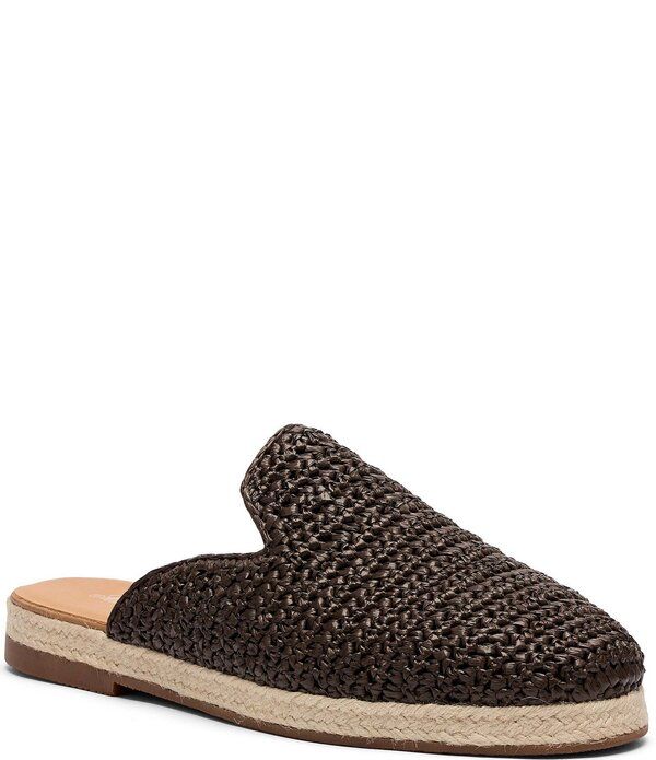 マークノーラン メンズ シューズ スリッポン・ローファー Marc Nolan Mens Bahia Raffia Mule Brown ブラウン