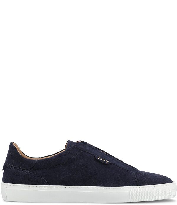 タフト メンズ シューズ スリッポン・ローファー スニーカー スエード Taft Mens Jamesuede Slip On Sneakers Navy ネイビー