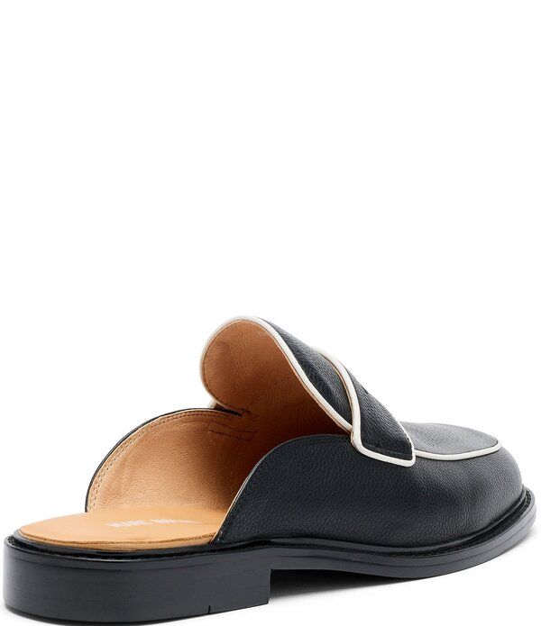 マークノーラン メンズ シューズ スリッポン・ローファー コントラスト レザー Marc Nolan Mens Del Mar Pebbleather Contrastrim Penny Loafer