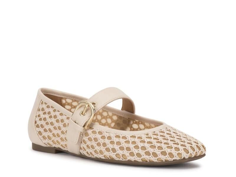 クラウンヴィンテージ レディース シューズ パンプス Crown VintageNalahni Mary Jane Flat Off White オフホワイト