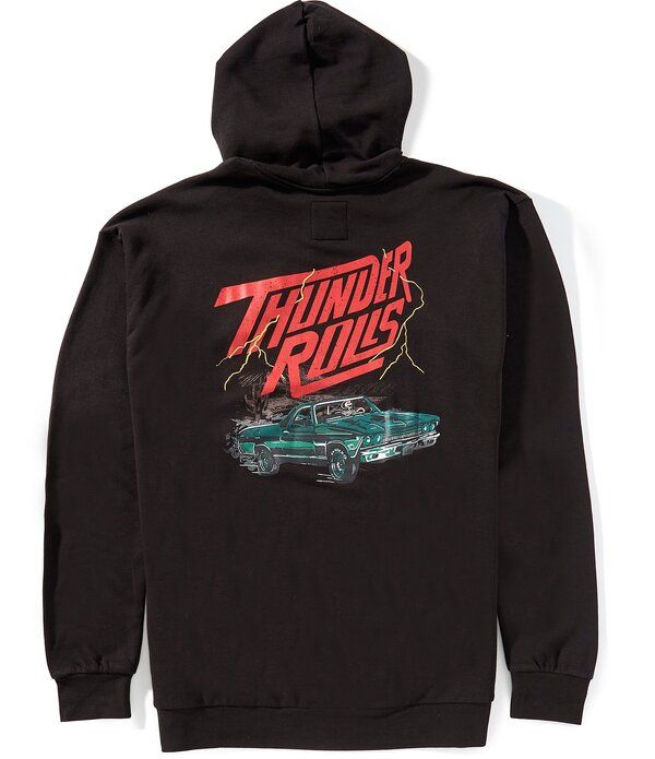 センデロプロビジョンズ メンズ アウター パーカー・スウェット フリース Sendero Provisions Co Long Sleeve Thunderolls Fleece Hoodie Bla