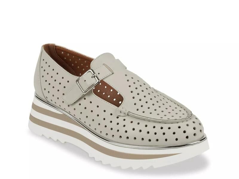 グッドチョイス レディース シューズ スリッポン・ローファー Good ChoiceKarmine Wedge Loafer Ice White ホワイト