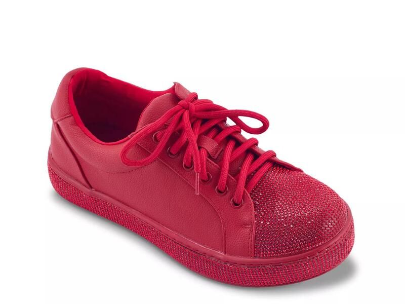 レディクチュール レディース シューズ スニーカー Lady CoutureLegend Sneakered レッド
