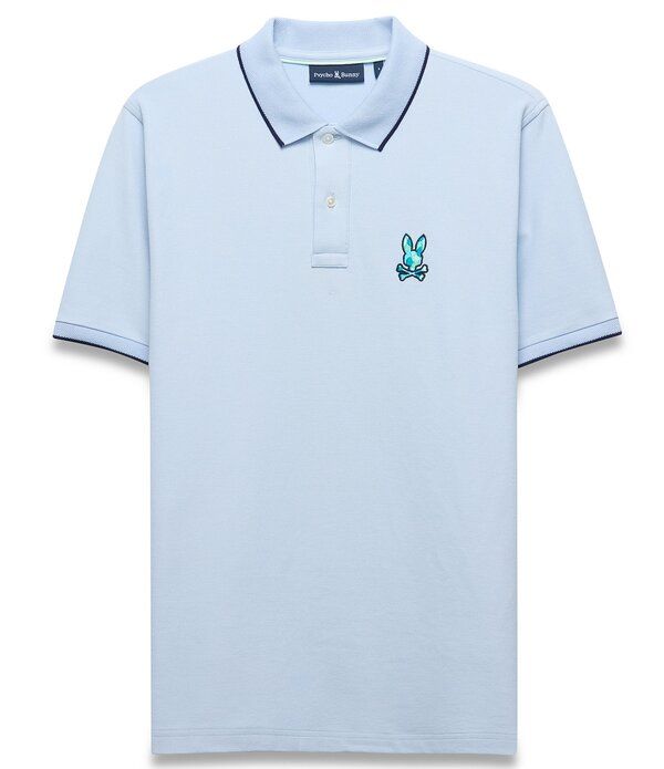 サイコバニー メンズ トップス シャツ Psycho Bunny Ethan Pique Short Sleeve Polo Shirt Kentucky Blue ブルー