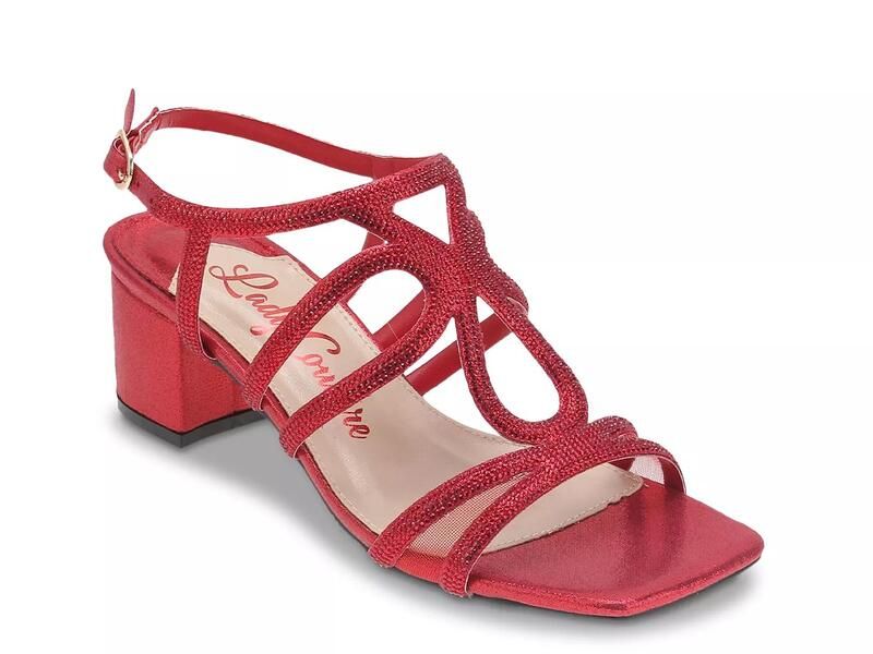 レディクチュール レディース シューズ サンダル Lady CoutureDevine Sandal Red レッド