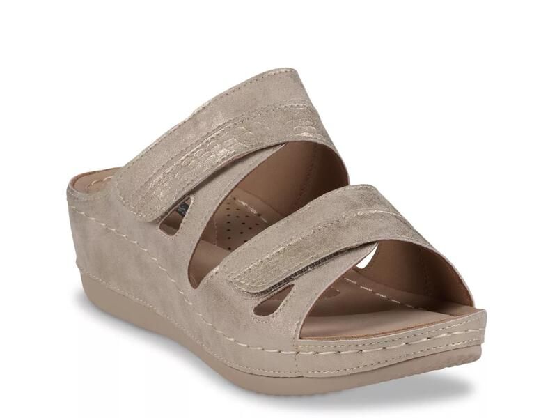 グッドチョイス レディース シューズ サンダル Good ChoiceHavana Wedge Sandal Gold Metallic ゴールド