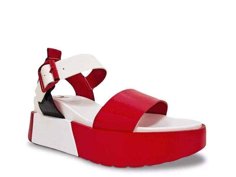 ナインティユニオン レディース シューズ サンダル Ninety UnionWonder Wedge Sandal Red Multicolor レッド