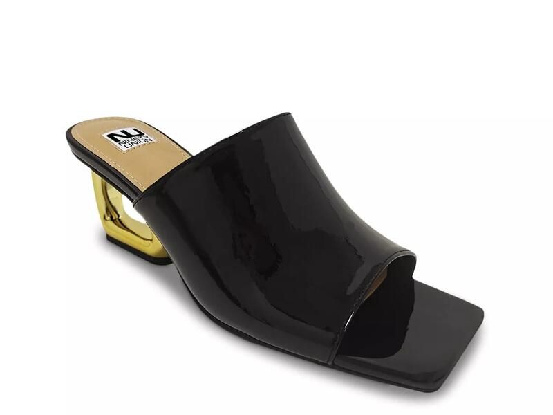 ナインティユニオン レディース シューズ サンダル Ninety UnionFlorence Sandal BlackGold Heel ブラック