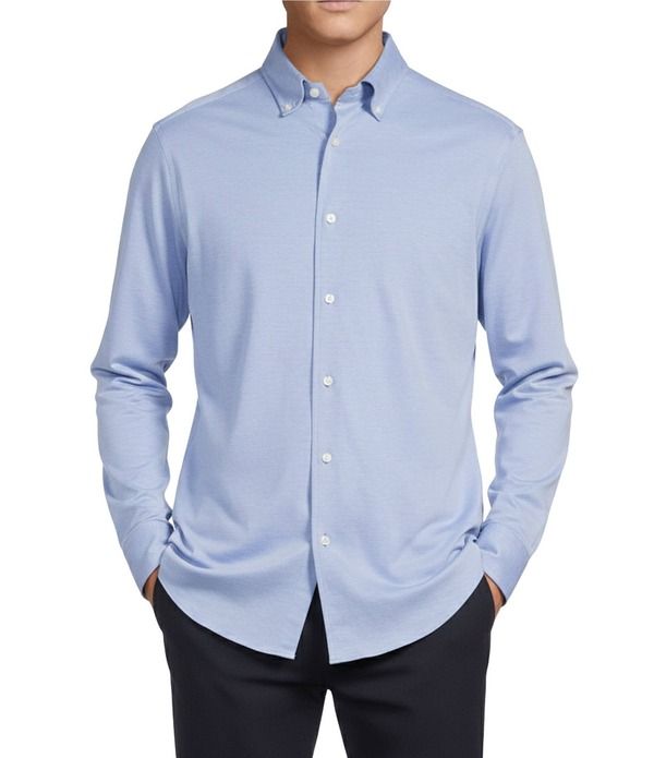 ダニエル クレミュ メンズ トップス シャツ ボタンダウン Daniel Cremieux Signature Labelong Sleeve Button Down Luxe Stretch Sol