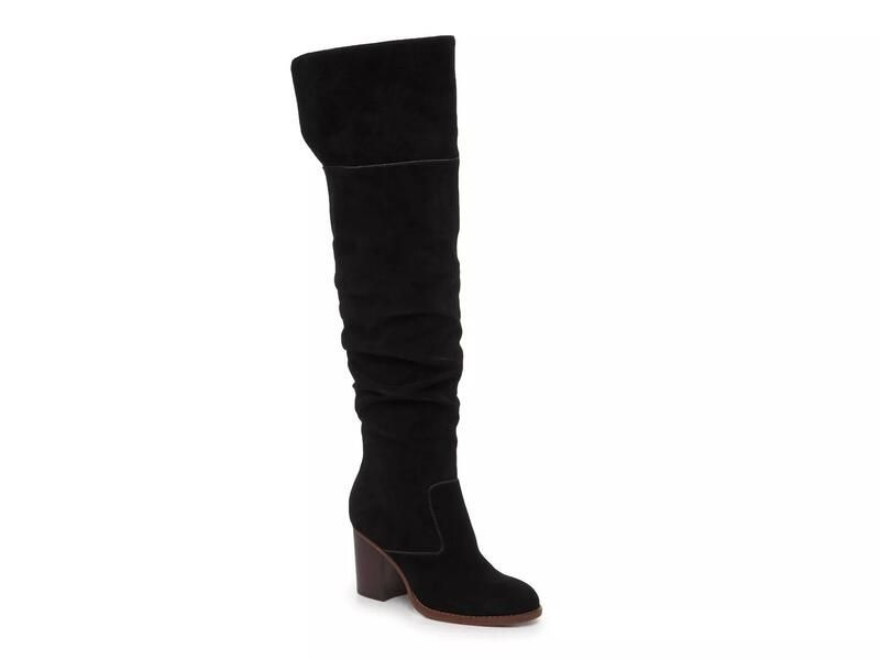 クラウンヴィンテージ レディース シューズ ブーツ・レインブーツ Crown VintageGiovertheKnee Boot Black ブラック