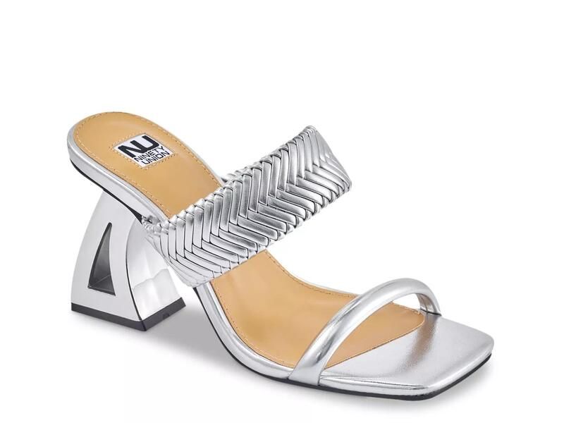 ナインティユニオン レディース シューズ サンダル Ninety UnionMalibu Sandal Silver Metallic シルバー