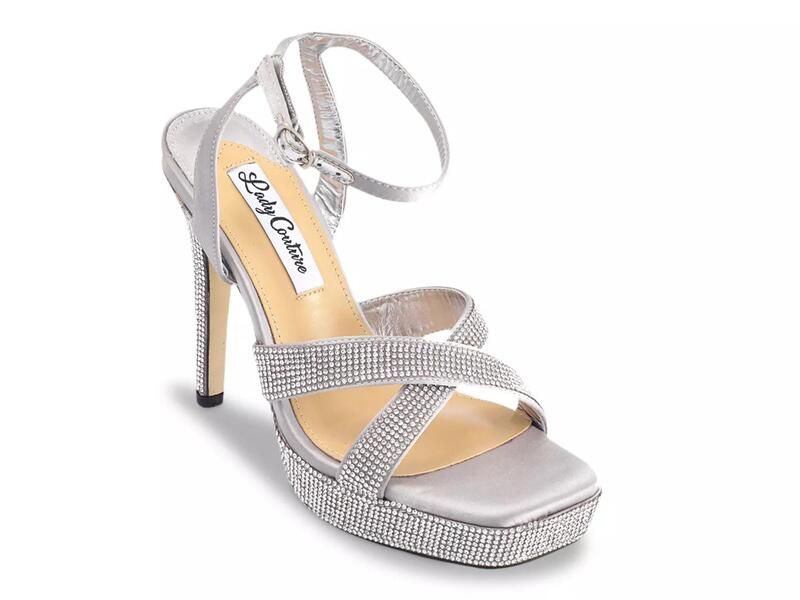 レディクチュール レディース シューズ サンダル プラットフォーム Lady CoutureDaisy Platform Sandal Silver Metallic シルバー