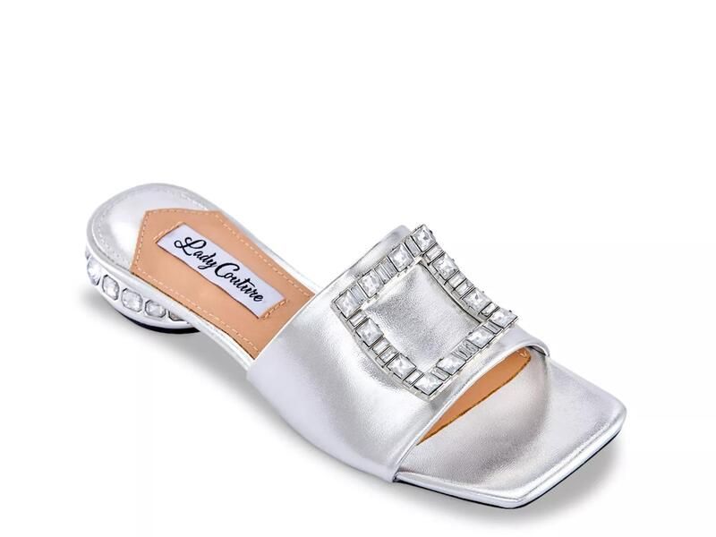 レディクチュール レディース シューズ サンダル Lady CoutureAmore Sandal Silver Metallic シルバー