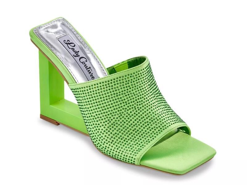 レディクチュール レディース シューズ サンダル Lady CoutureFuego Wedge Sandalime Green ライム