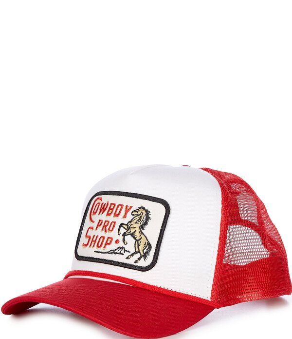センデロプロビジョンズ メンズ アクセサリー 帽子 Sendero Provisions Co Cowboy Pro Shop Hat WhiteRed ホワイト 9,346円
