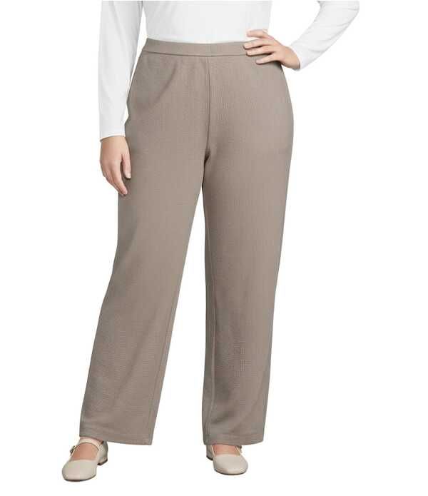 エイリーンフィッシャー レディース ボトムス カジュアルパンツ プラスサイズ コットン アンクル ニット Eileen Fisher Plusize Organicotton Blend Coordi