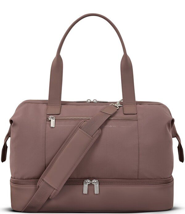サムソナイト レディース バッグ Samsonite Better Than Basic Drop Bottom Weekender Cocoa ココア