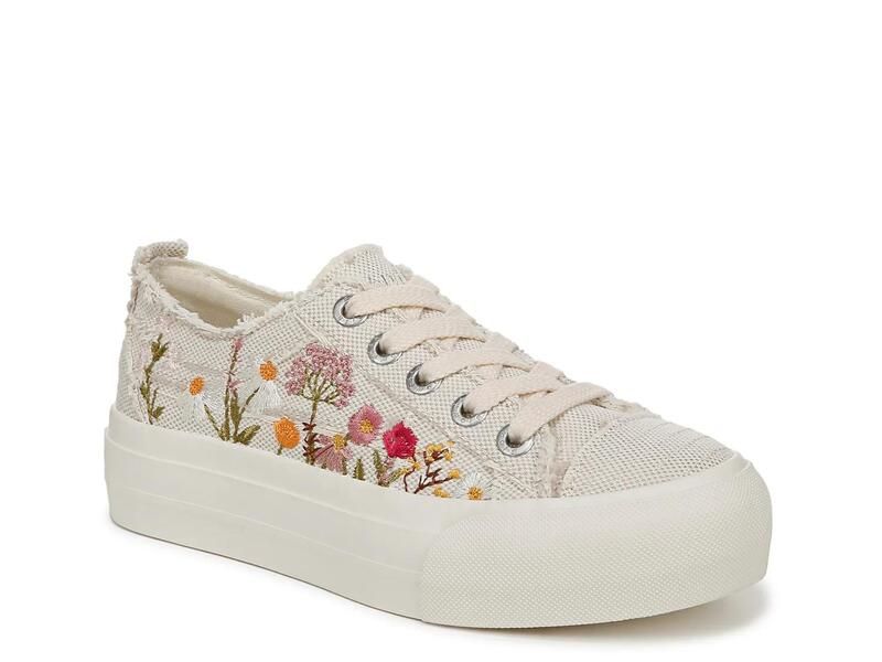 ブローフィッシュマリブ レディース シューズ スニーカー Blowfish MalibuSadie Sun Sneaker Womens CreamMulticolor Floral Print クリ