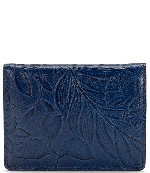 パトリシアナシュ レディース アクセサリー 財布 Patricia Nash Annecy Bifold Wallet Navy Peony ネイビー