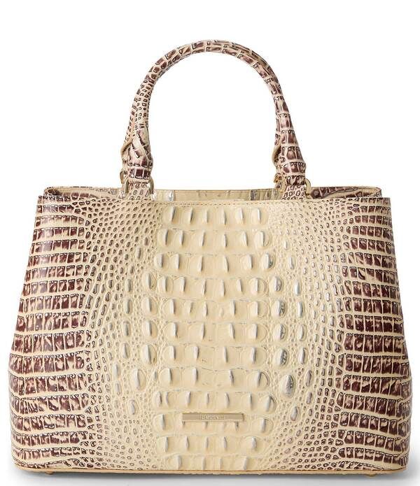 ブランミン レディース バッグ BRAHMIN Ombre Melbourne Collection Ginger Small Denise Satchel Baginger