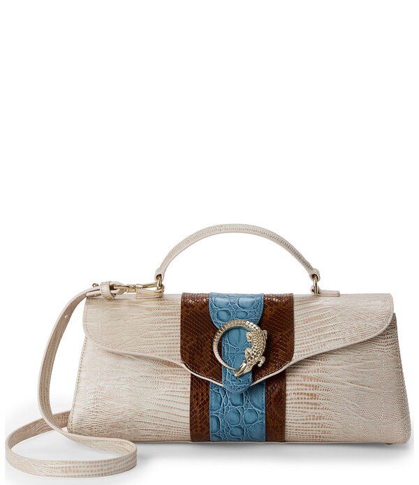ブランミン レディース バッグ BRAHMIN Westlake Collection Blue Dayan Satchel Bag Blue ブルー